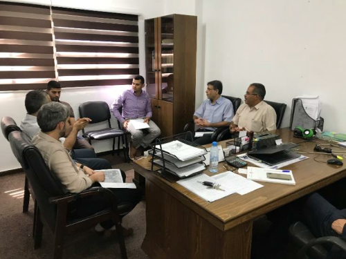 Consultation meeting for the Gaza European Hospital solar energy system environmental review