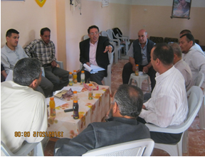 Stakeholder meeting for the assessment of solid waste management in Jabalia