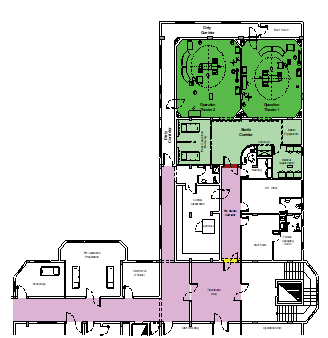 Floor plan of the PRCS surgical services upgrade